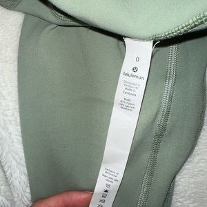 Lululemon Align Sage green legging.